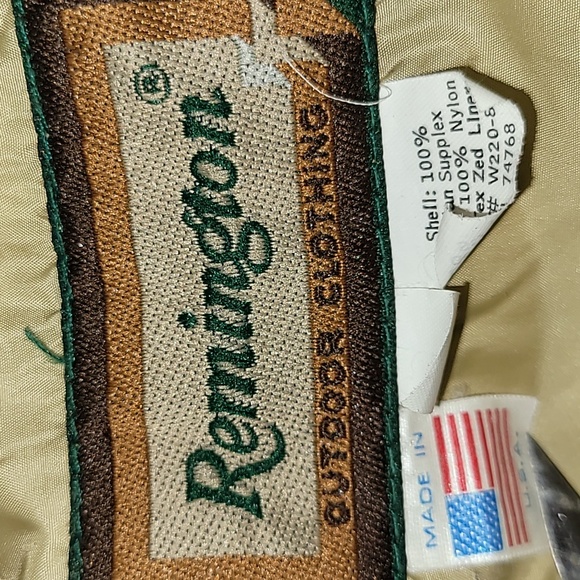 Vintage. Made In USA. Remington. Gore-tex. Chore- Coat. Men's Size Large - Picture 3 of 16